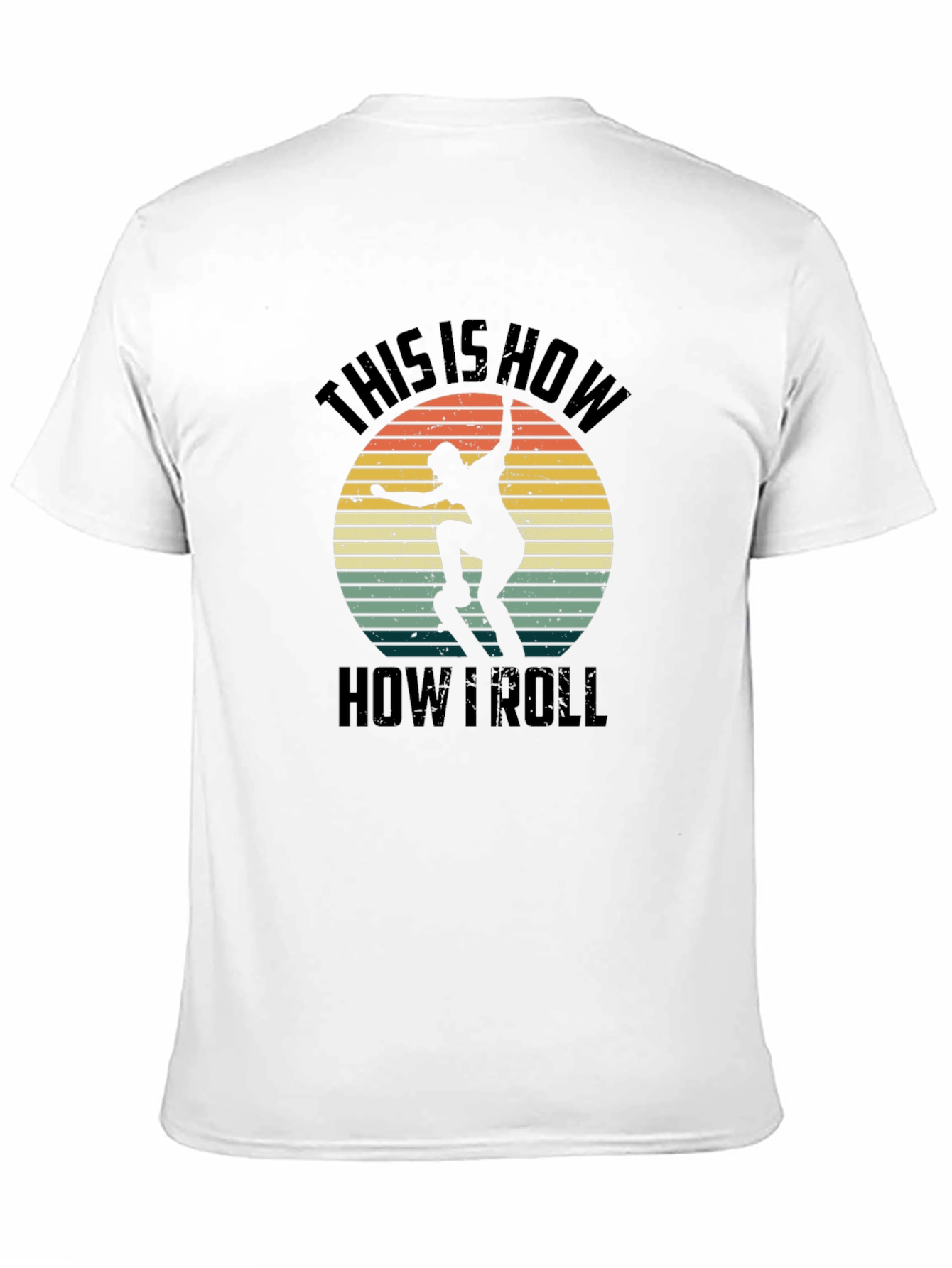 This Is How I Roll Skateboarder T-Shirt
