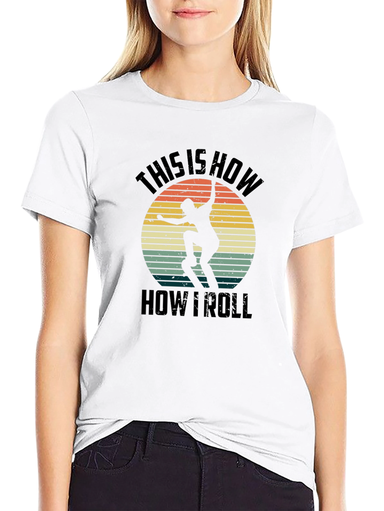 This Is How I Roll Skateboarder T-Shirt