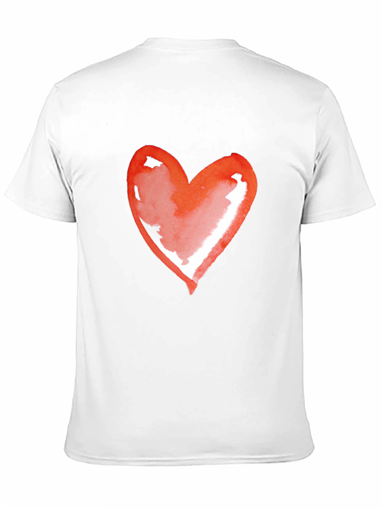 Heart Graphic Tee - Black Casual Shirt