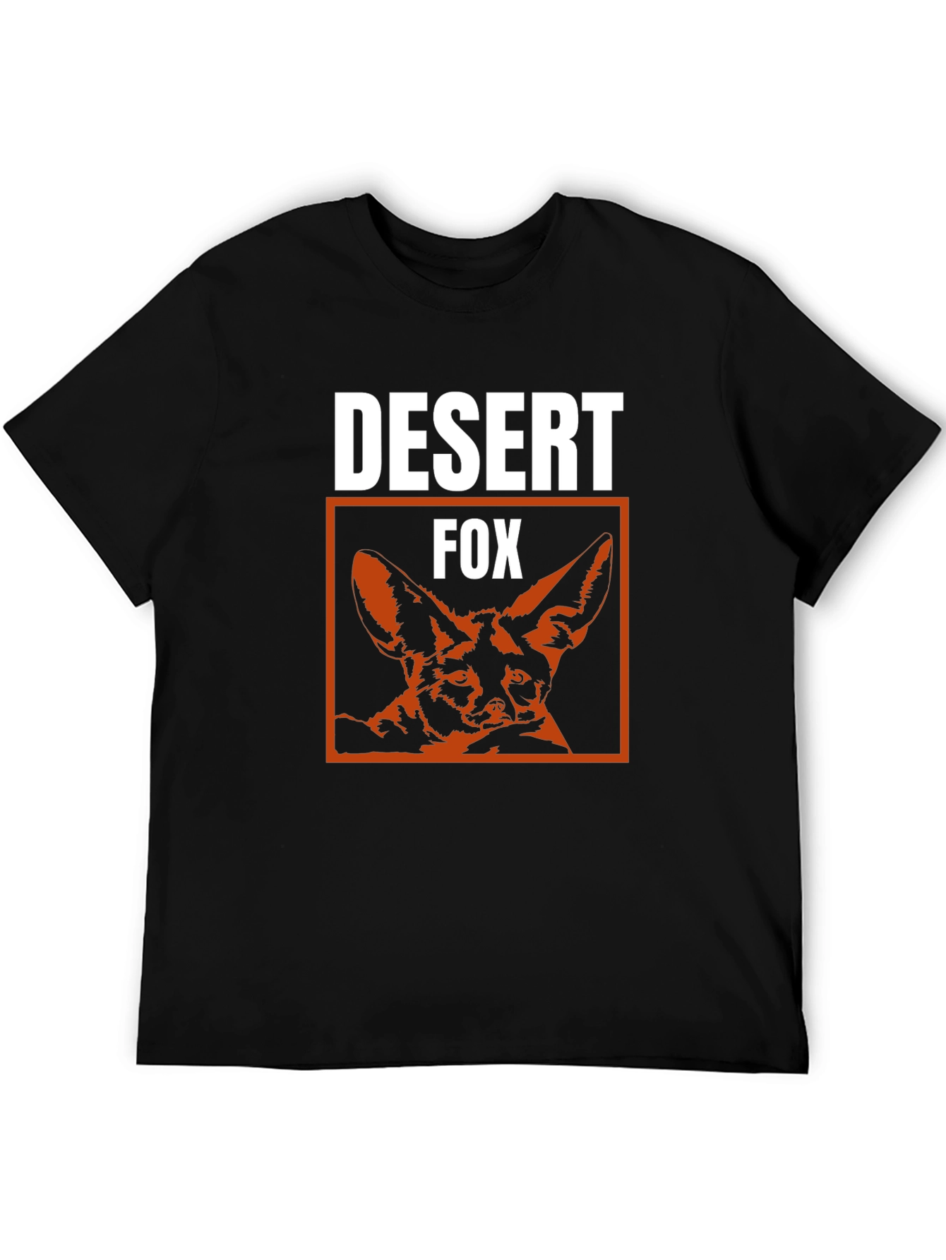 Desert Fox Graphic T-Shirt - Unisex Crew Neck