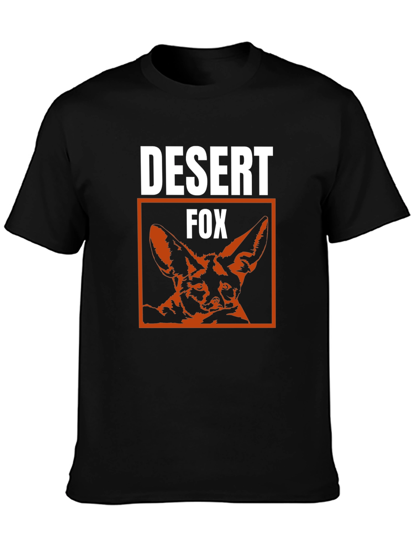 Desert Fox Graphic T-Shirt - Unisex Crew Neck