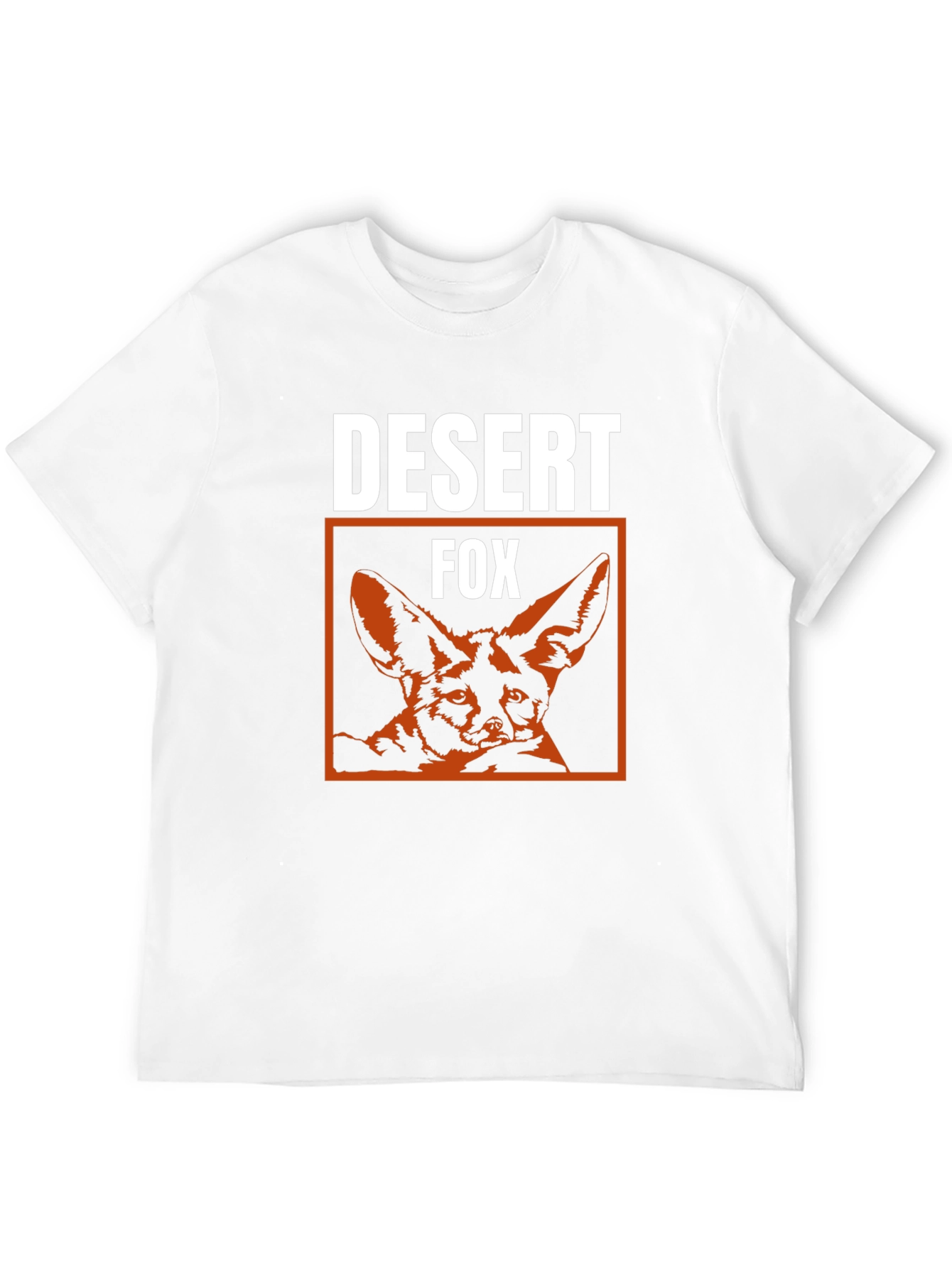 Desert Fox Graphic T-Shirt - Unisex Crew Neck