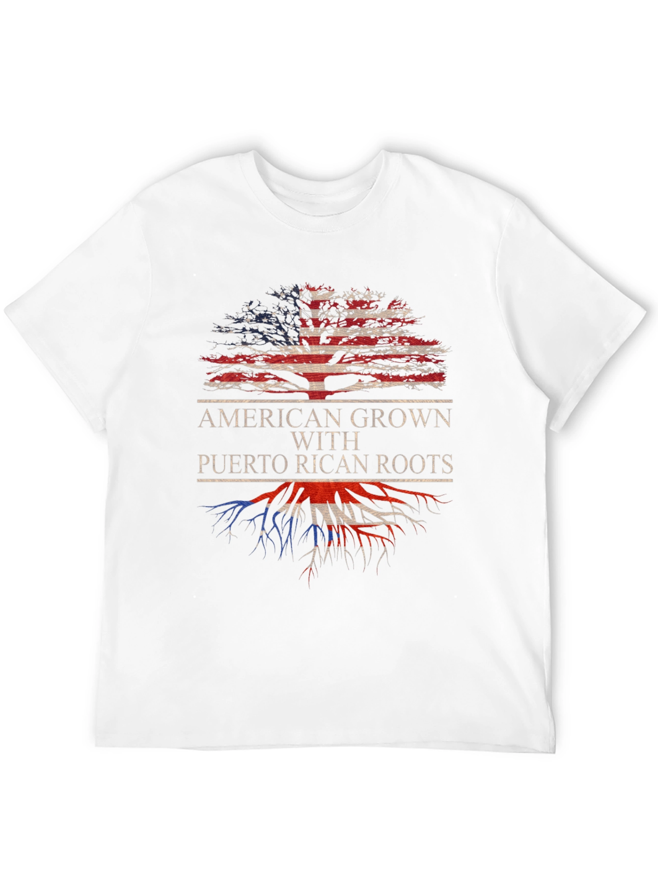American Grown with Puerto Rican Roots T-Shirt