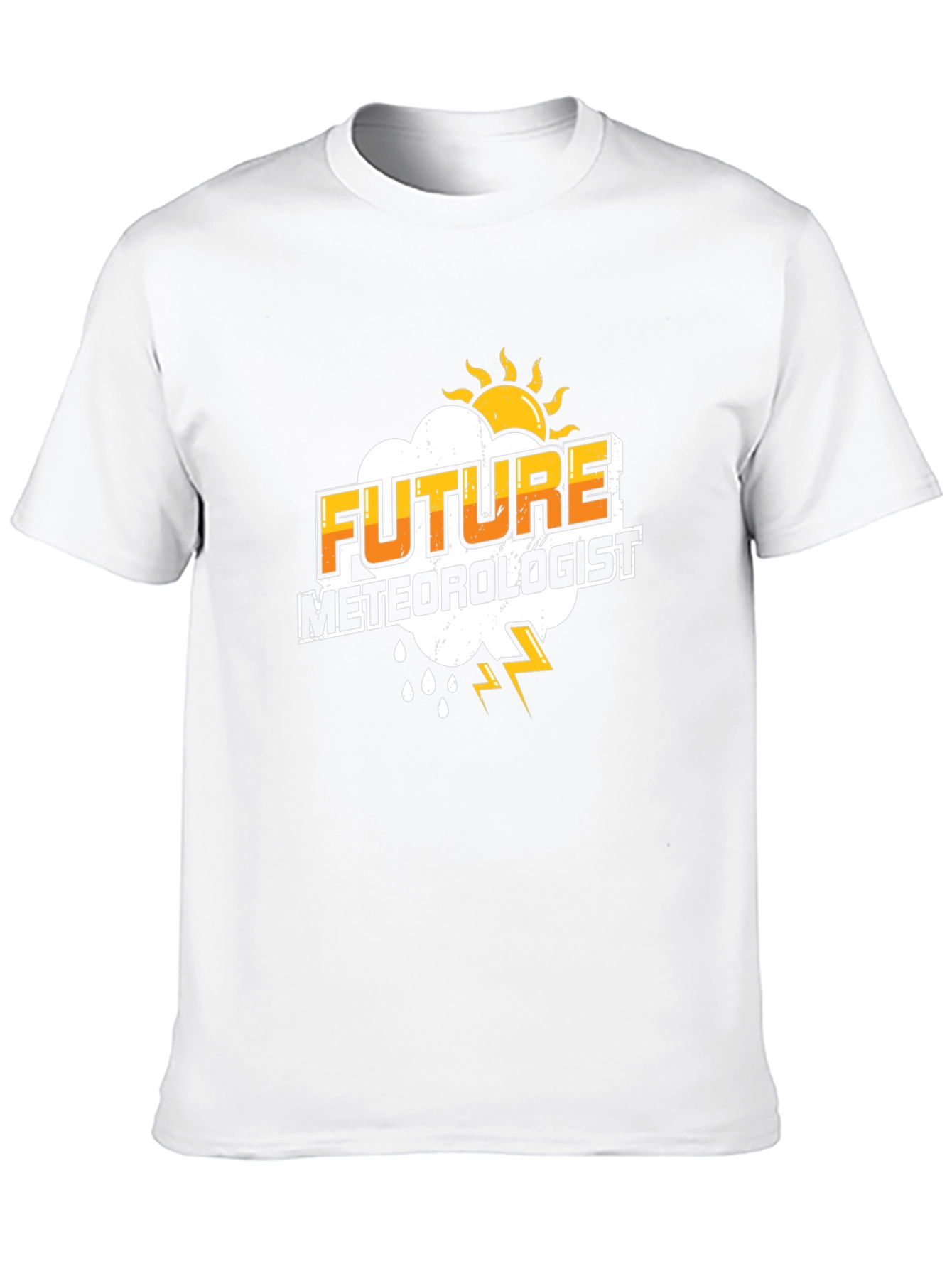 Future Meteorologist Black T-Shirt