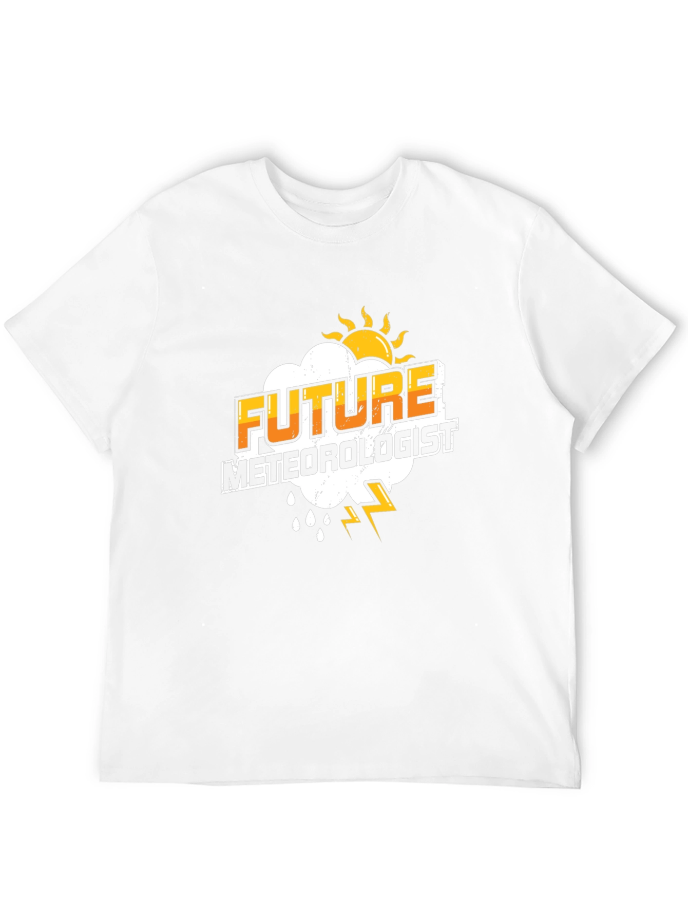 Future Meteorologist Black T-Shirt