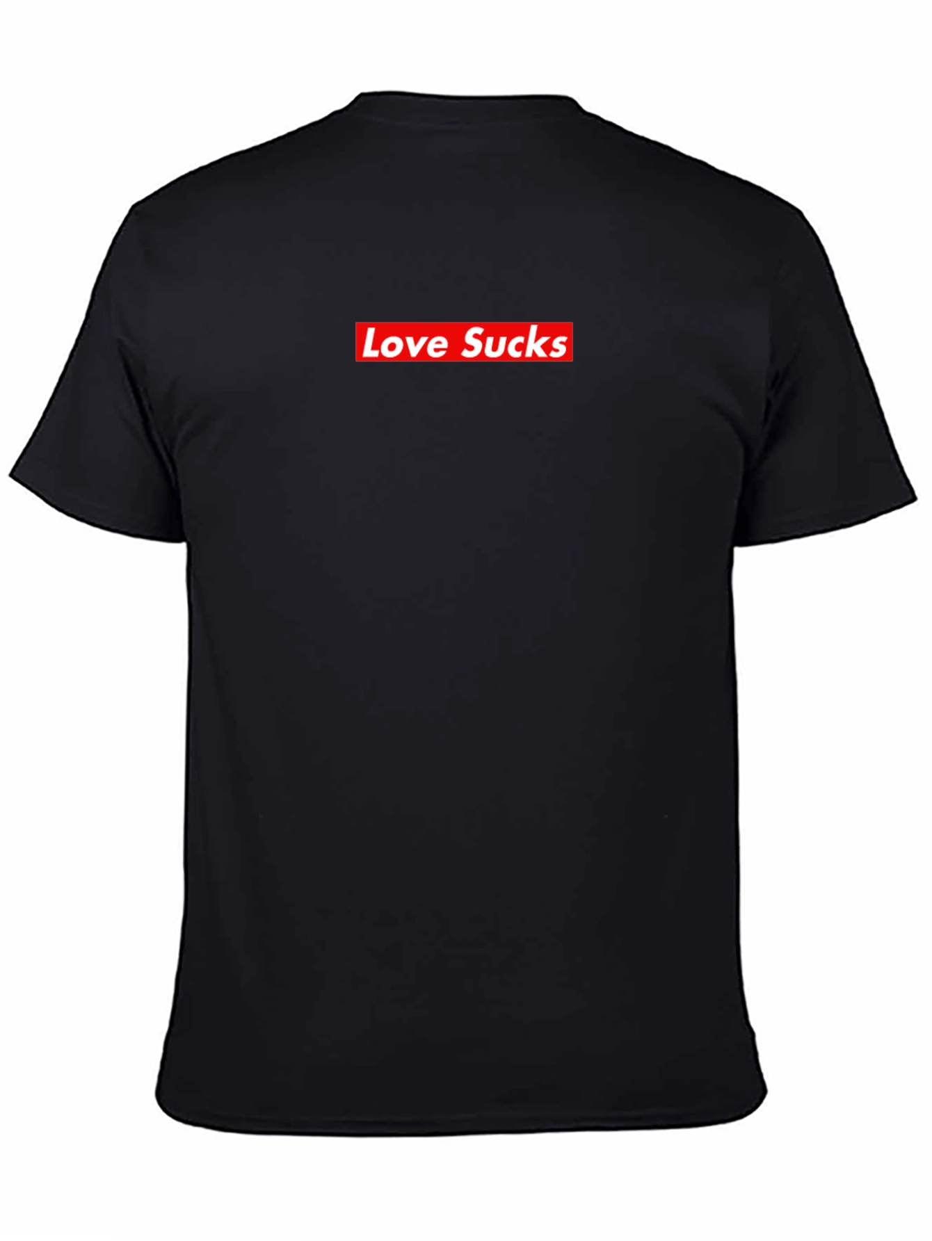 Love Sucks Graphic T-Shirt - Black
