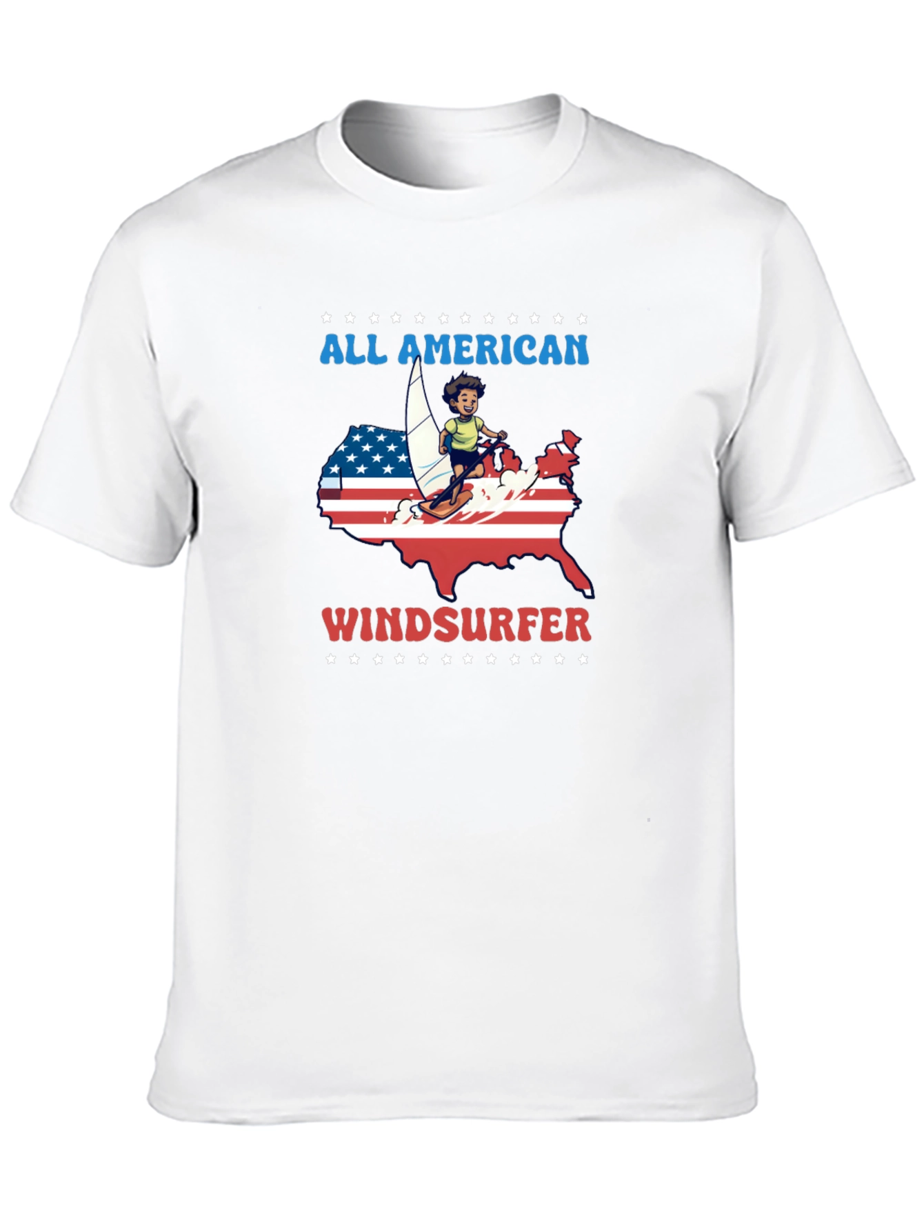 All American Windsurfer T-Shirt