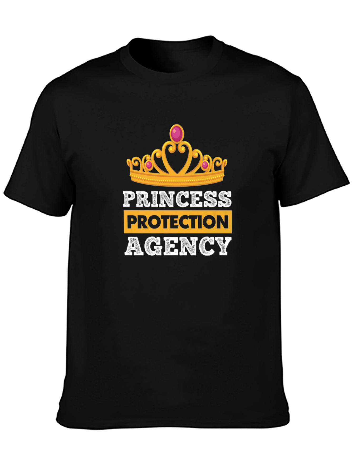 Princess Protection Agency Funny Graphic T-Shirt