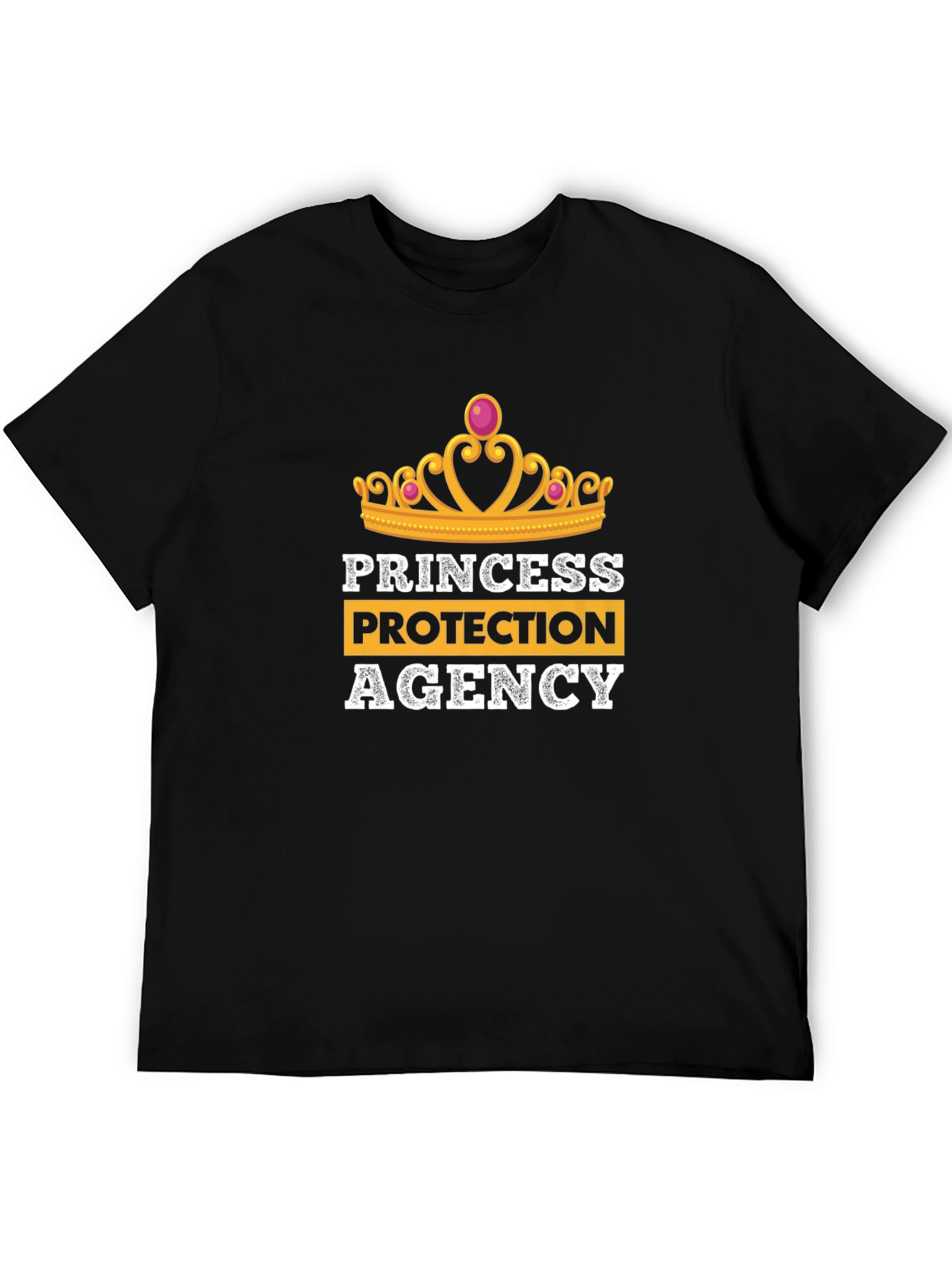 Princess Protection Agency Funny Graphic T-Shirt