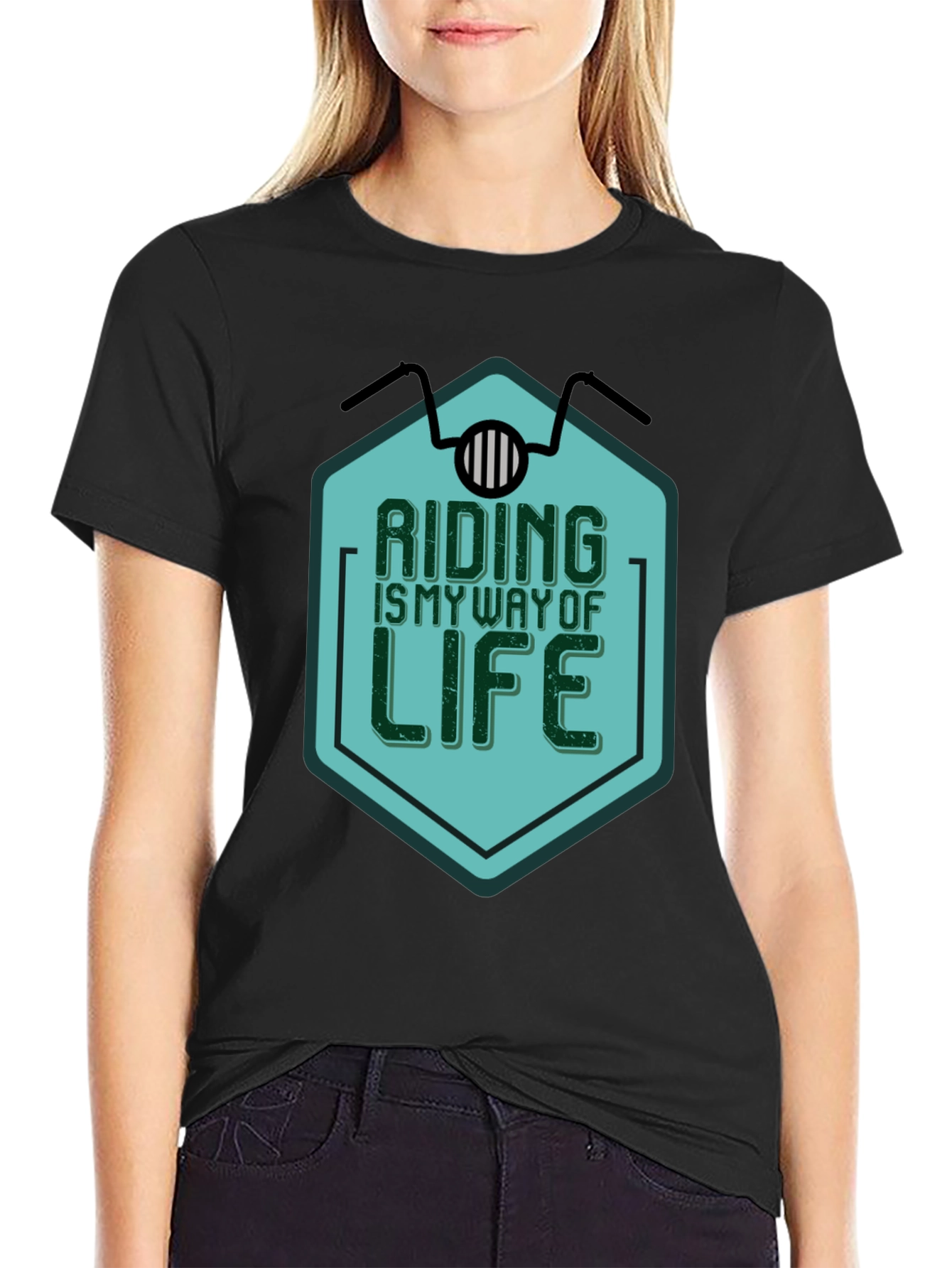 Riding is My Way of Life Graphic Tee