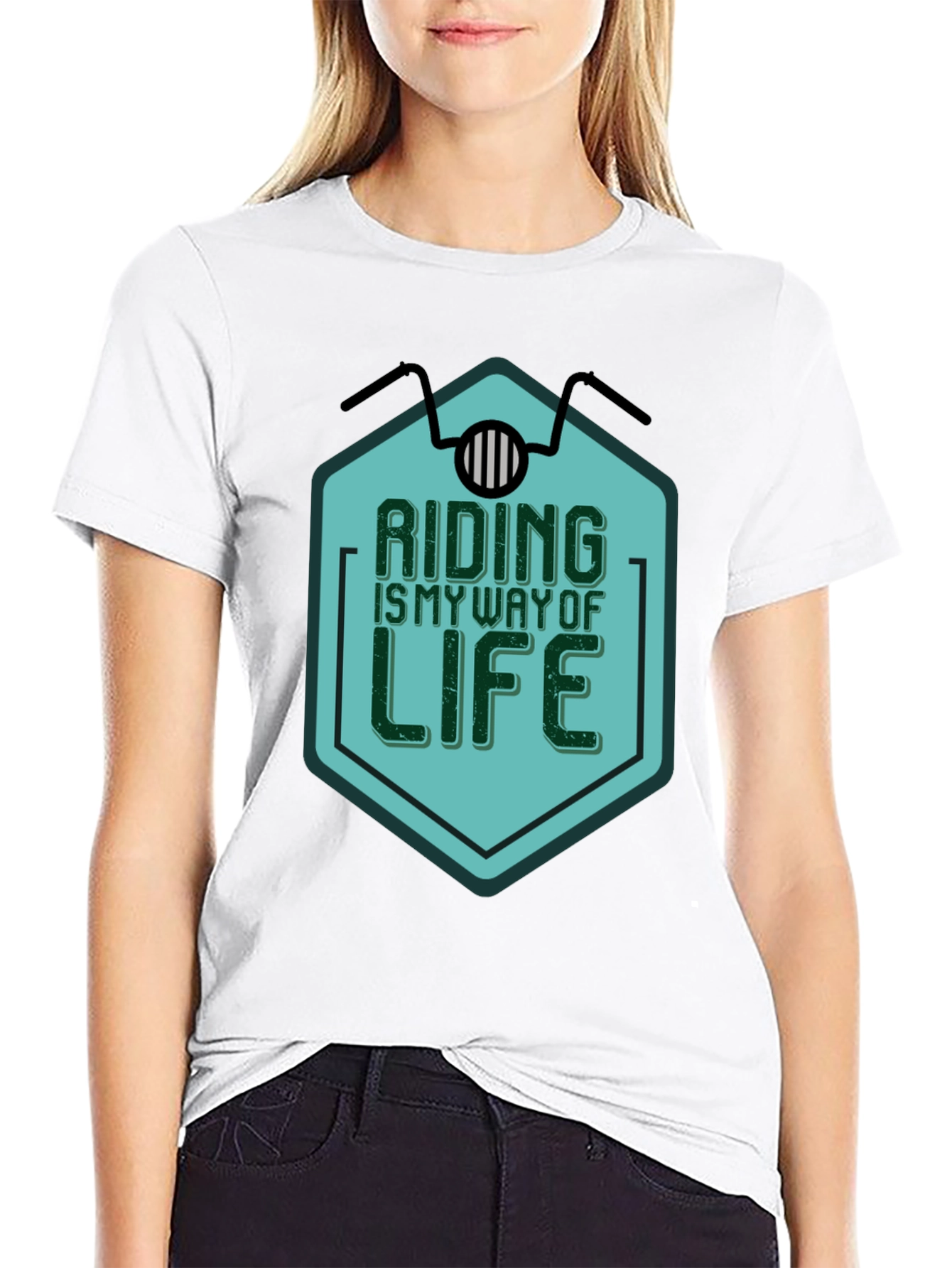 Riding is My Way of Life Graphic Tee