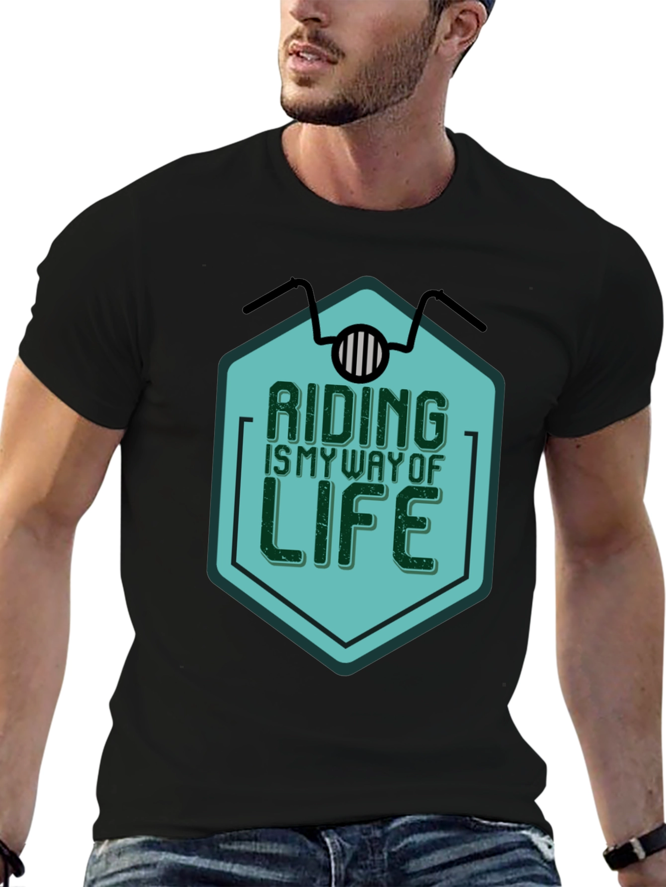 Riding is My Way of Life Graphic Tee