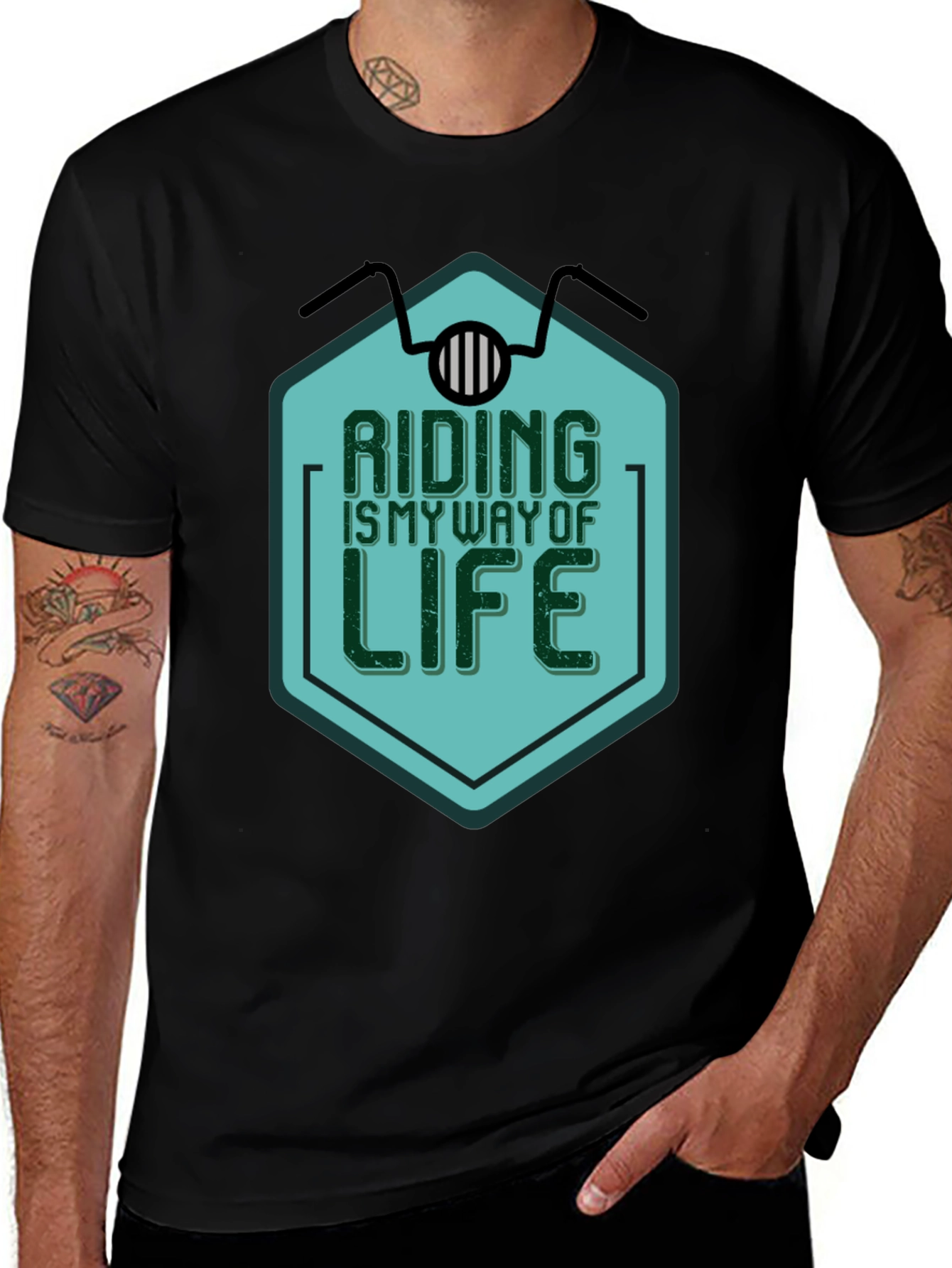 Riding is My Way of Life Graphic Tee