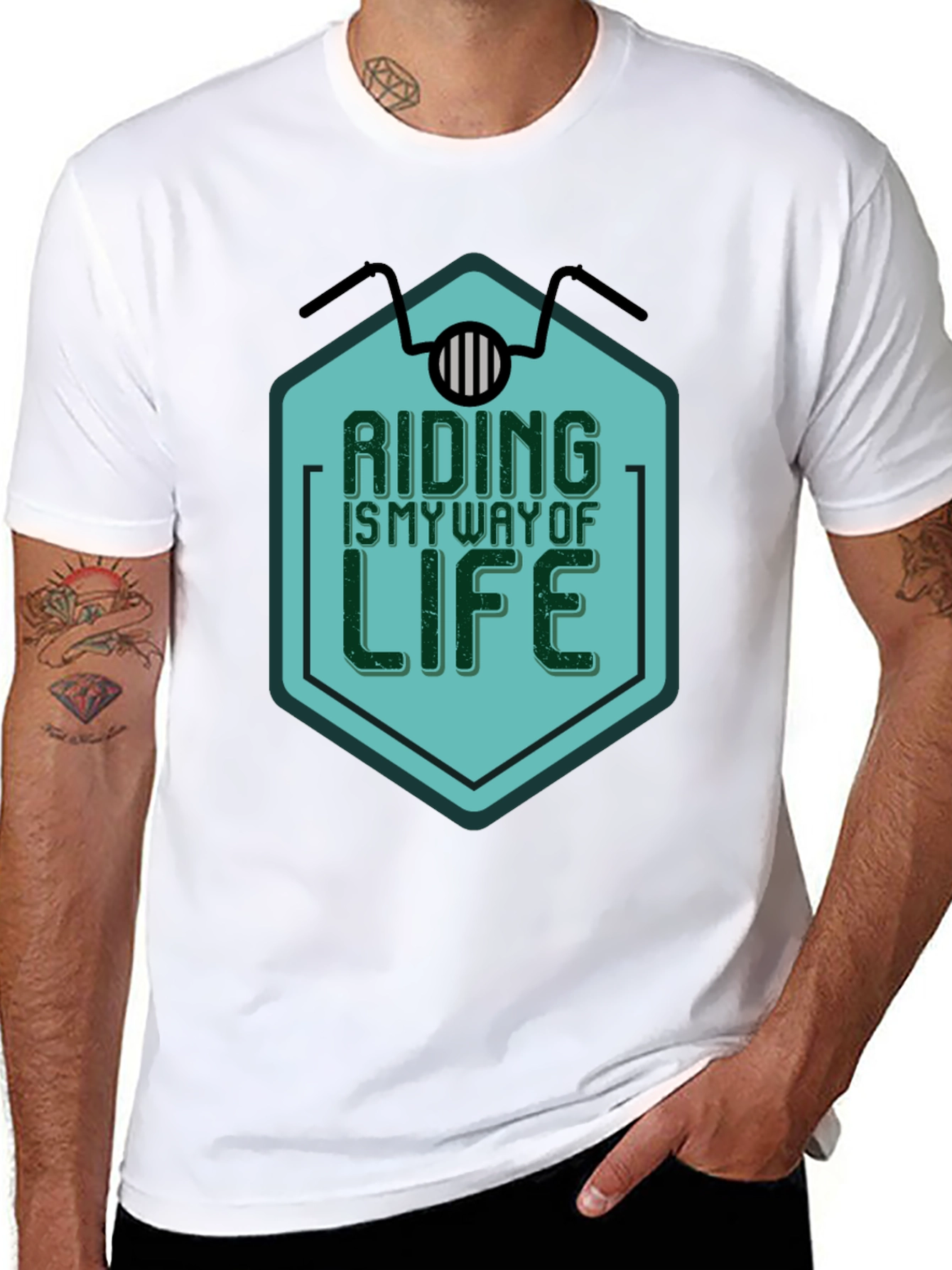 Riding is My Way of Life Graphic Tee