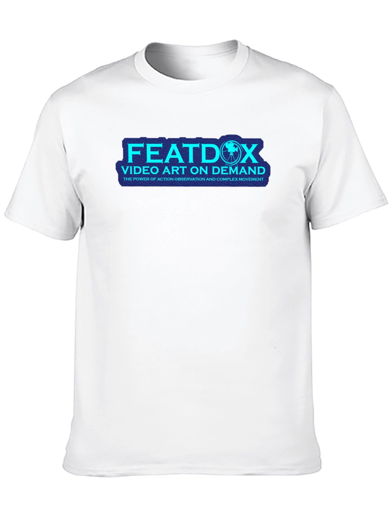 Featdox Video Art on Demand Black T-Shirt