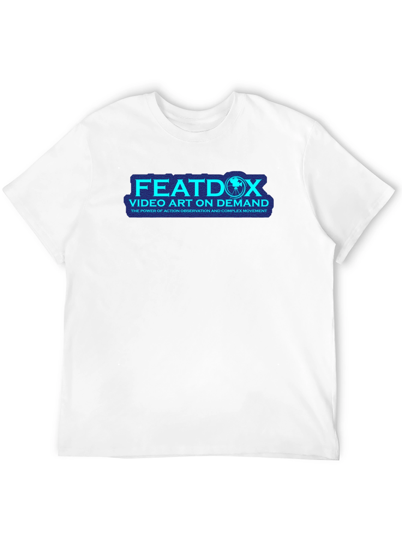 Featdox Video Art on Demand Black T-Shirt