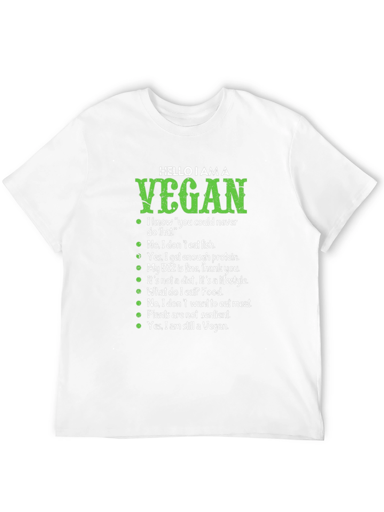 Hello I am a Vegan T-Shirt