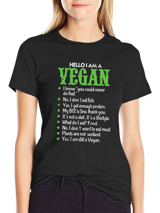 Hello I am a Vegan T-Shirt
