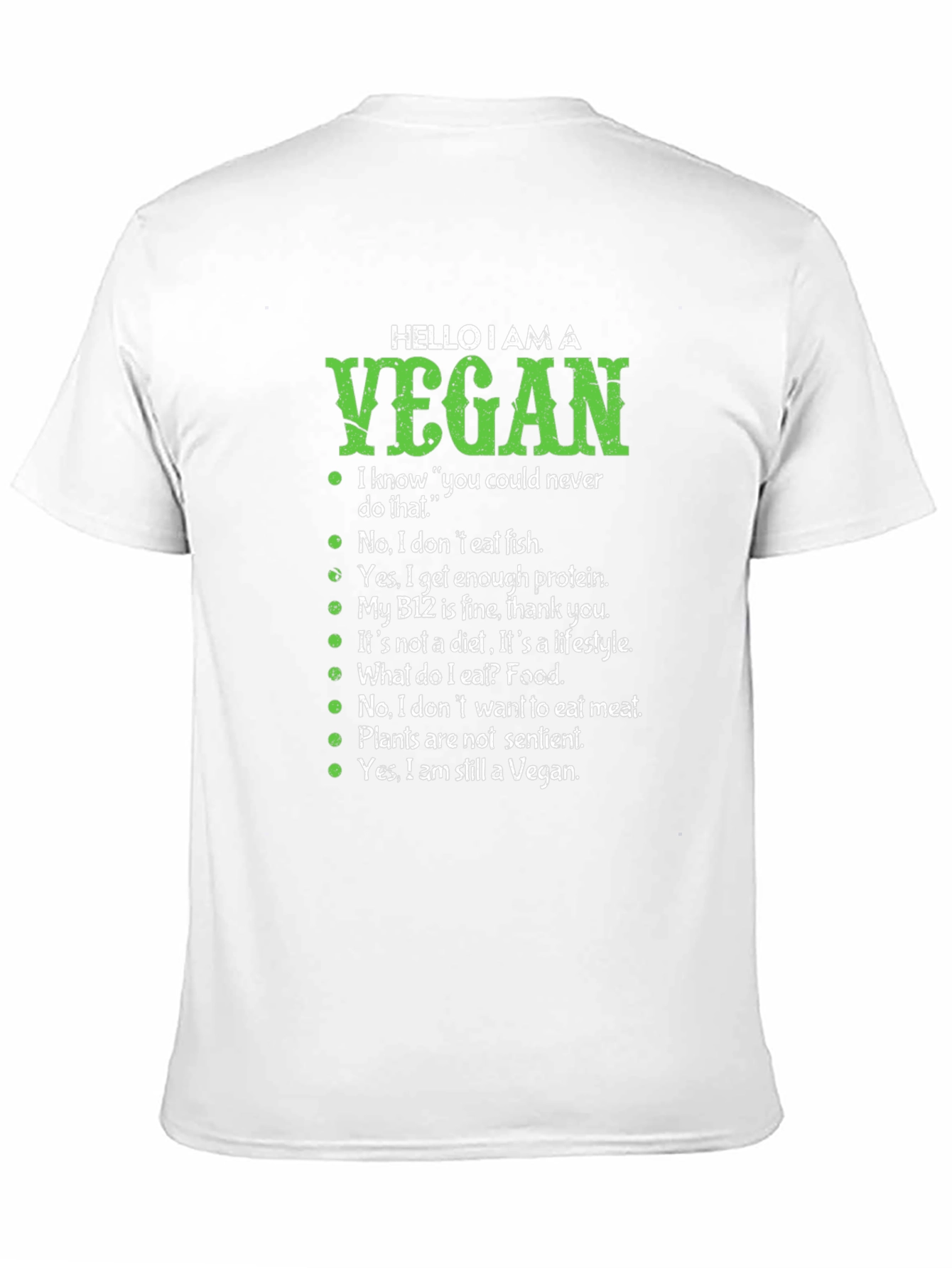 Hello I am a Vegan T-Shirt