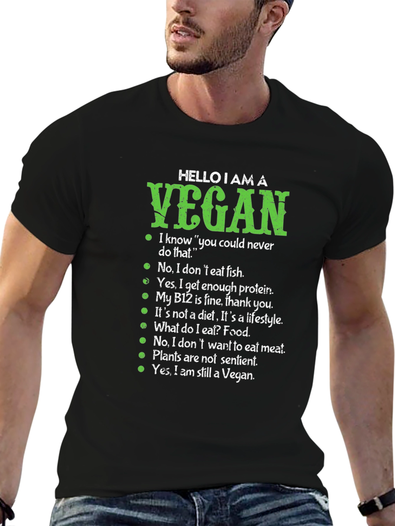 Hello I am a Vegan T-Shirt