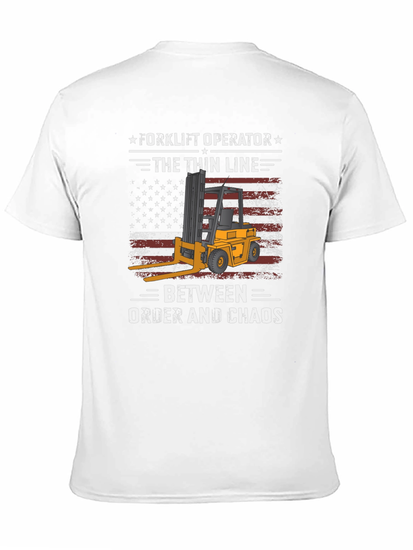 Forklift Operator - Thin Line Tee