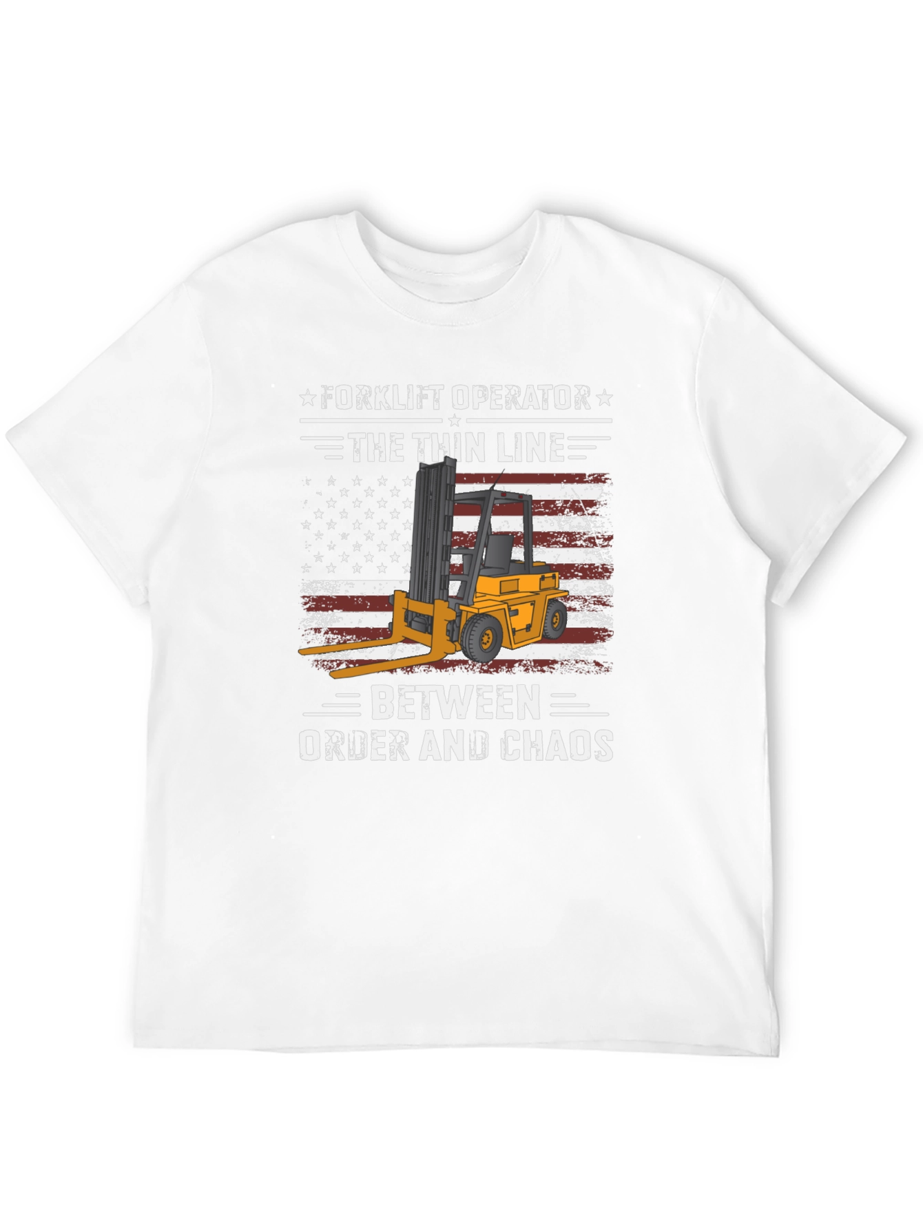 Forklift Operator - Thin Line Tee