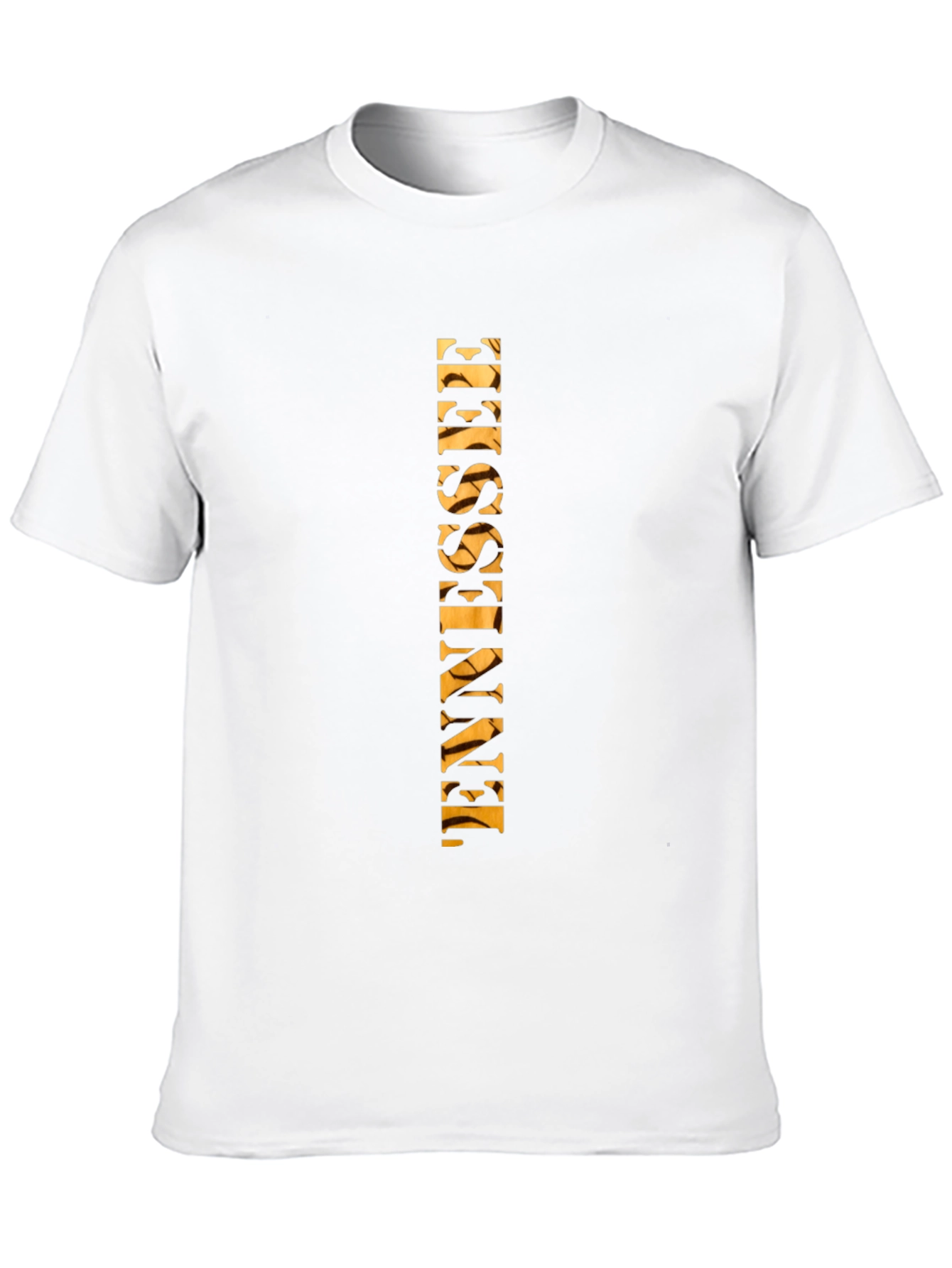 Tennessee Graphic Tee - Black Cotton Blend T-Shirt