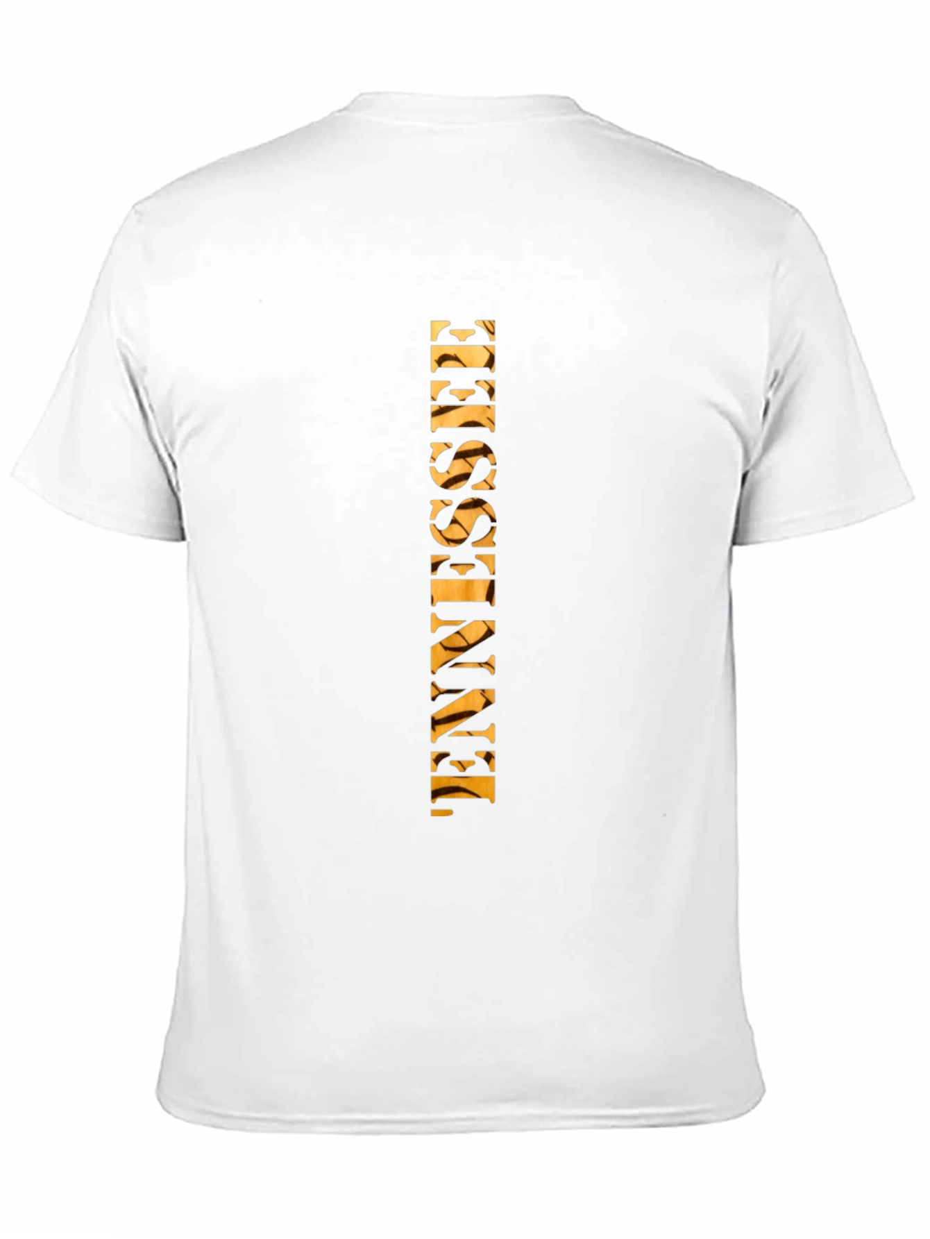 Tennessee Graphic Tee - Black Cotton Blend T-Shirt