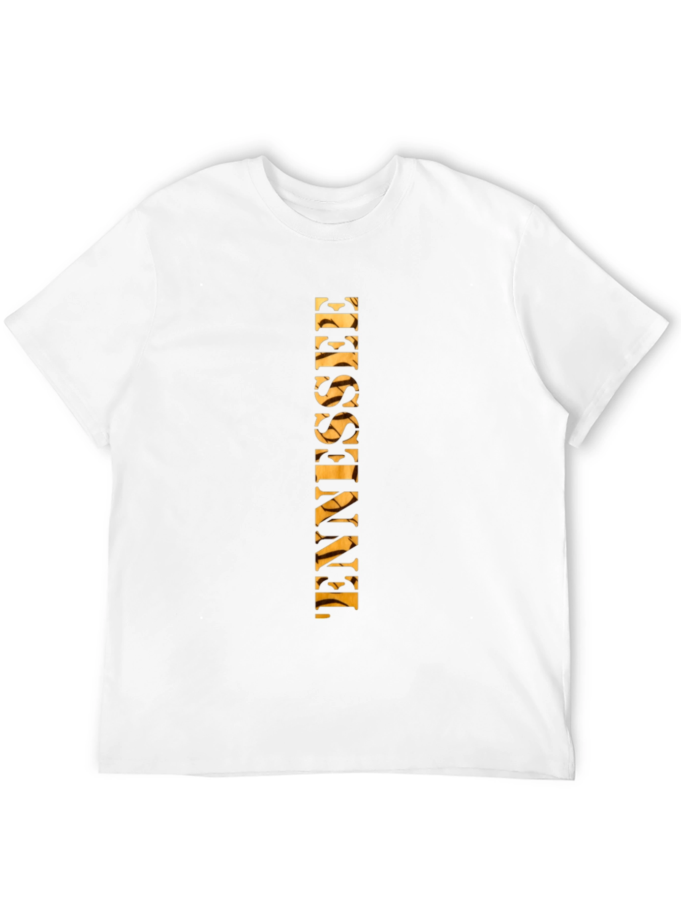 Tennessee Graphic Tee - Black Cotton Blend T-Shirt