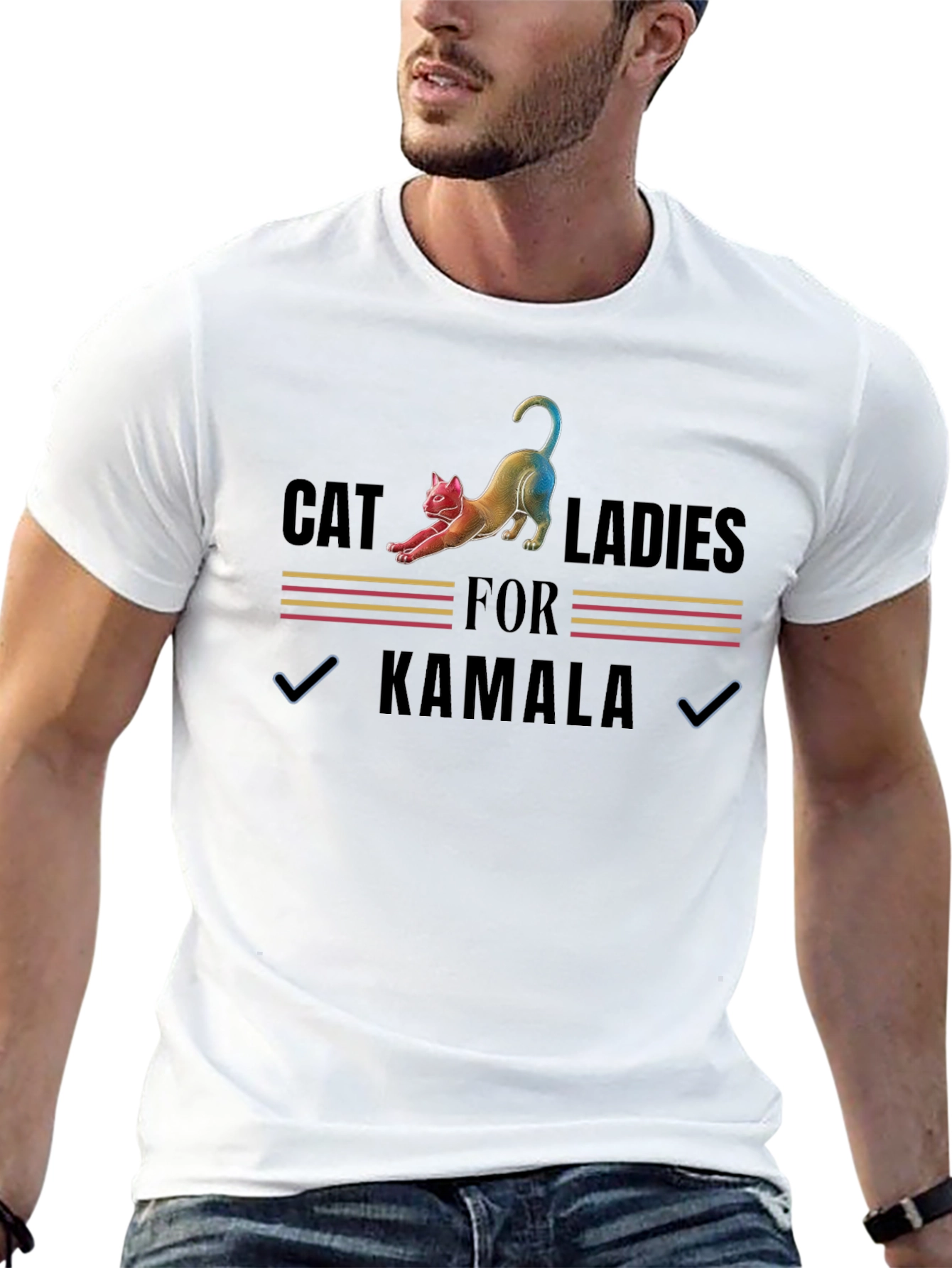 Cat Ladies For Kamala T-Shirt