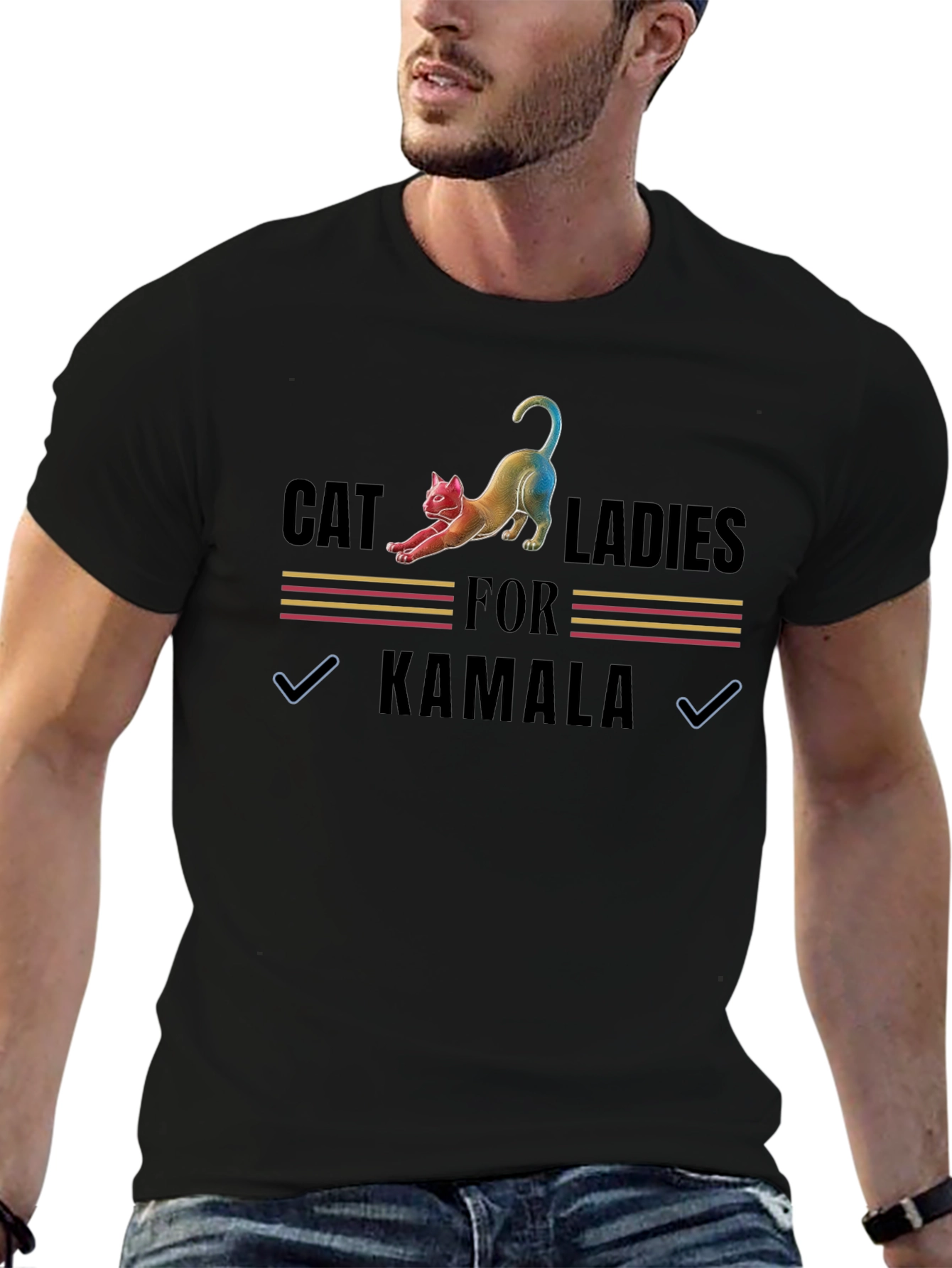 Cat Ladies For Kamala T-Shirt
