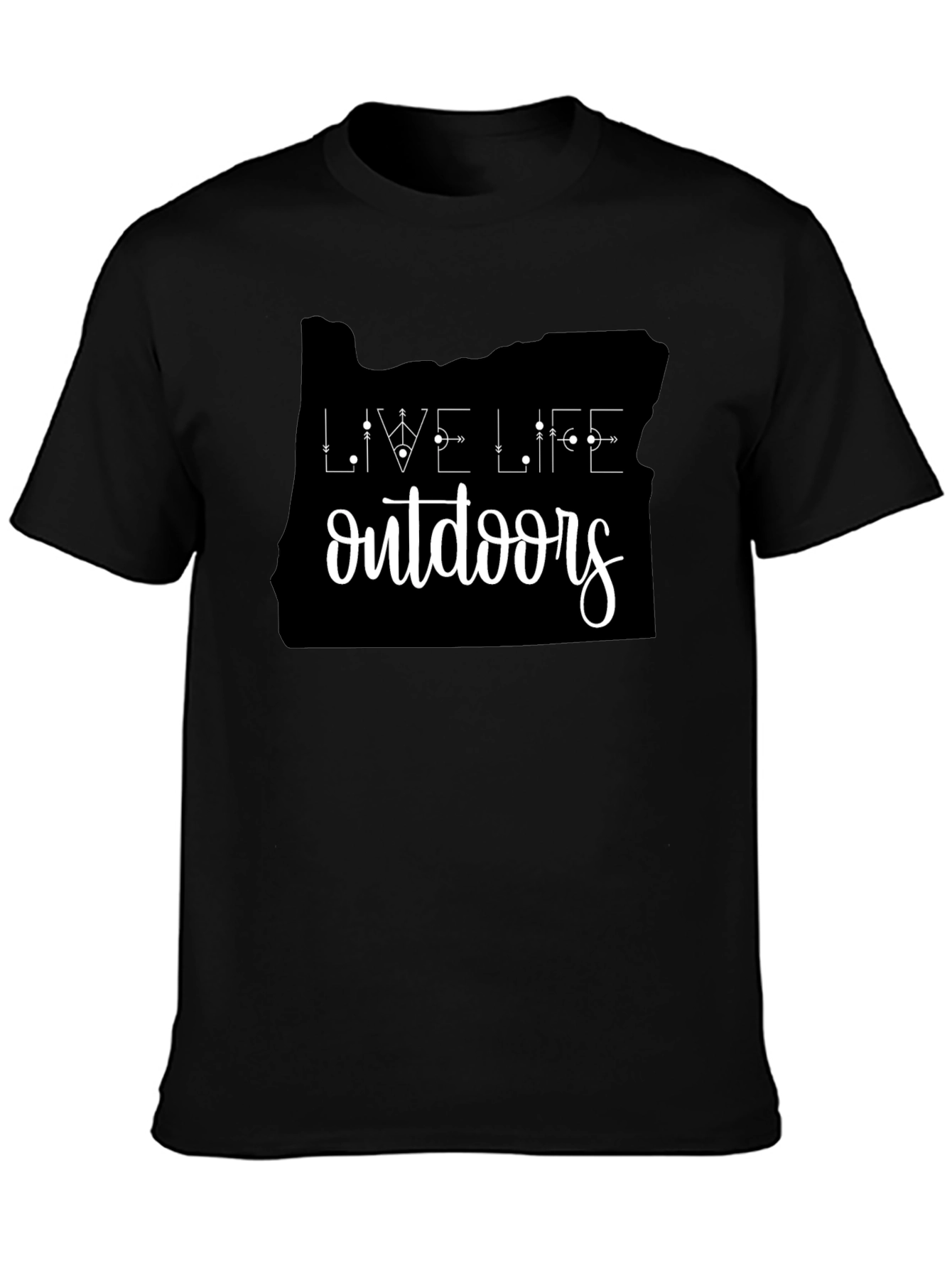 Live Life Outdoors Oregon State T-Shirt