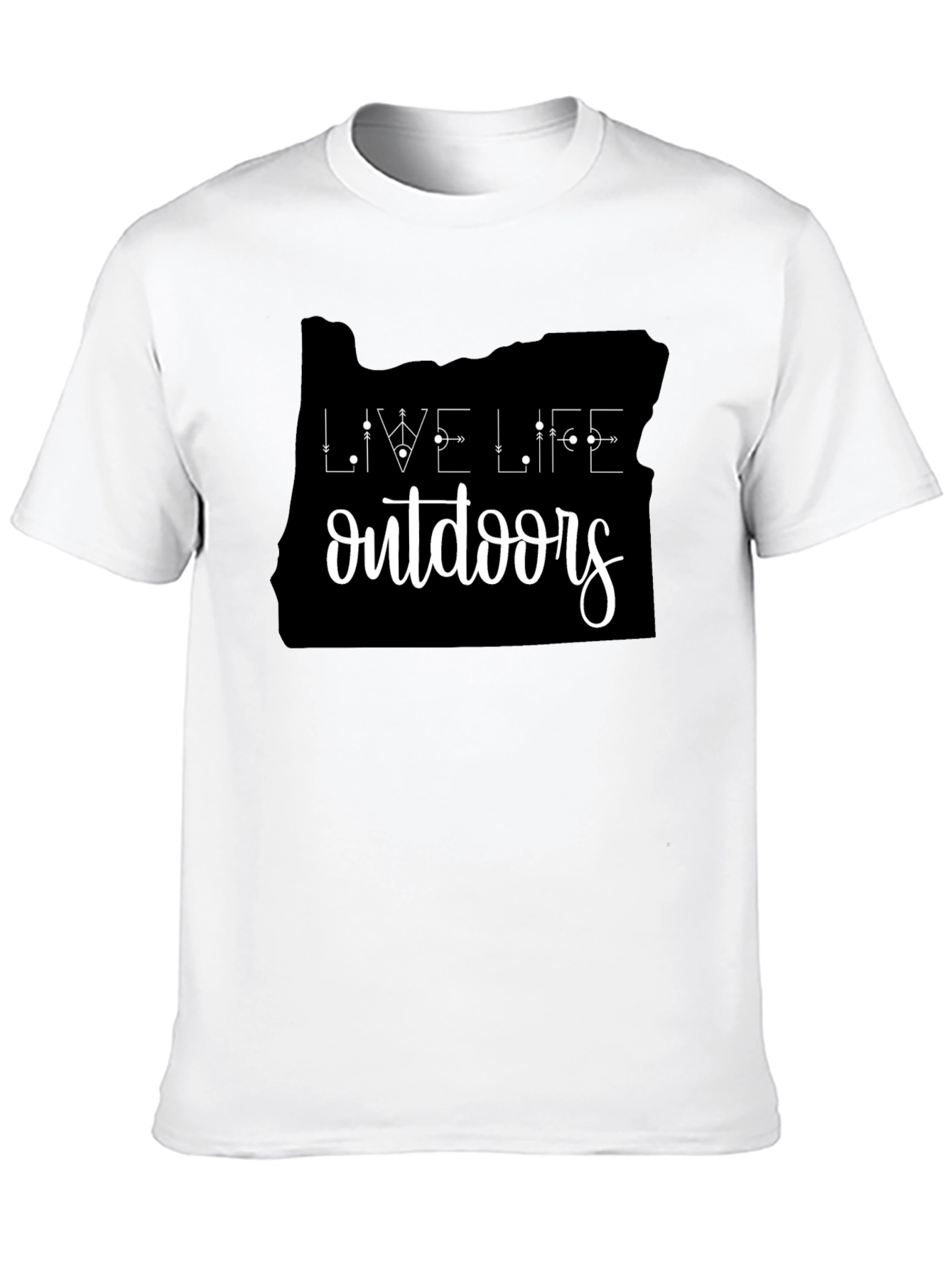 Live Life Outdoors Oregon State T-Shirt