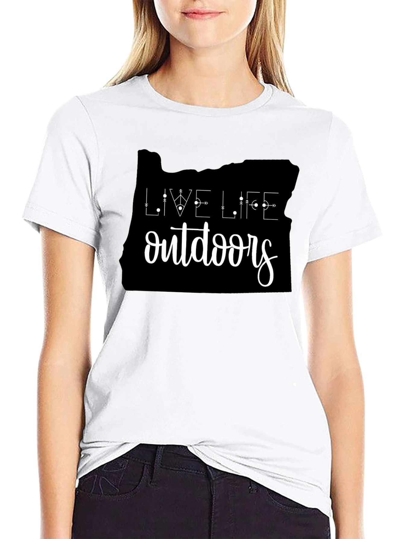 Live Life Outdoors Oregon State T-Shirt