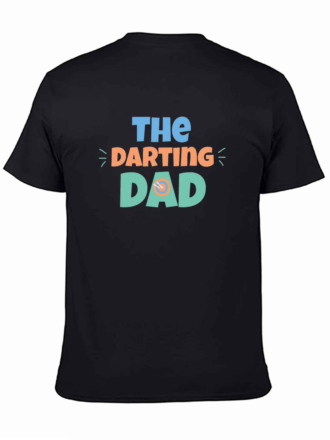 The Darting Dad T-Shirt -  Funny Fathers Day Tee