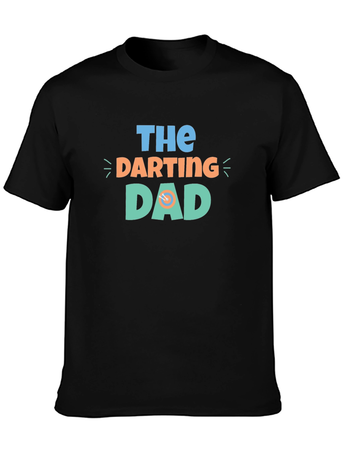 The Darting Dad T-Shirt -  Funny Fathers Day Tee