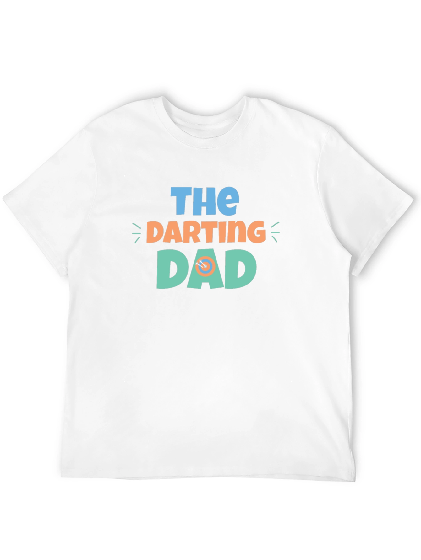 The Darting Dad T-Shirt -  Funny Fathers Day Tee