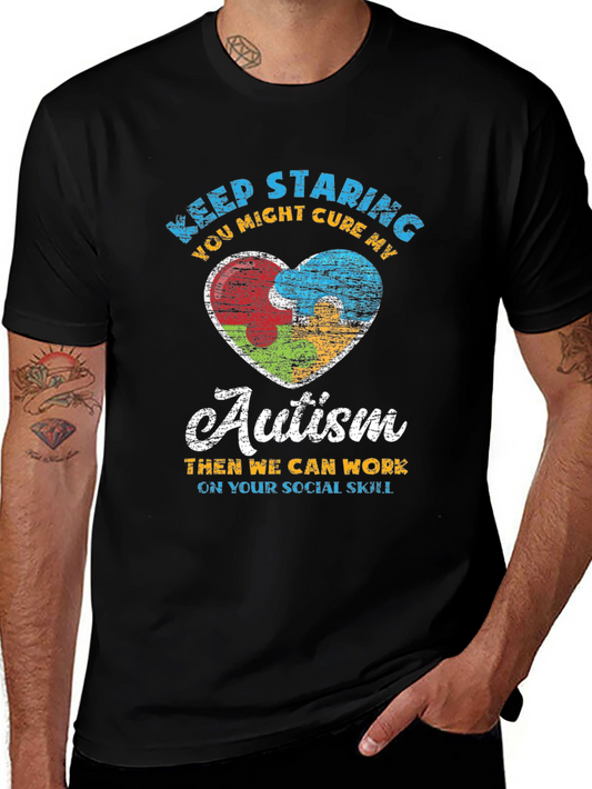 Keep Staring Autism Awareness T-Shirt