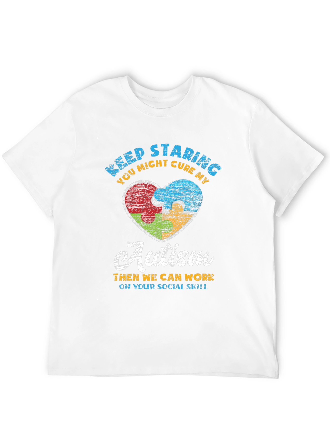 Keep Staring Autism Awareness T-Shirt