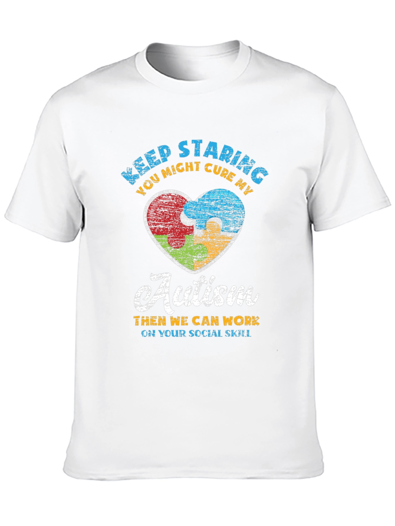 Keep Staring Autism Awareness T-Shirt