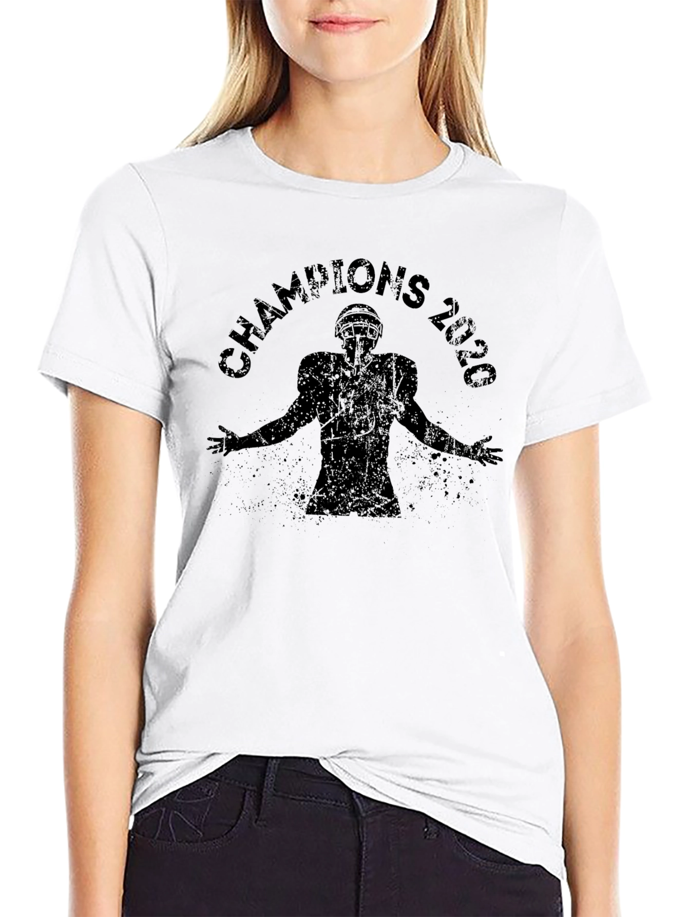 Champions 2020 Football Graphic Tee