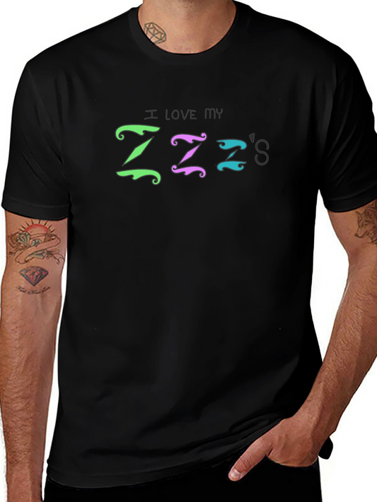 I Love My Zzzs T-Shirt - Fun Sleepwear