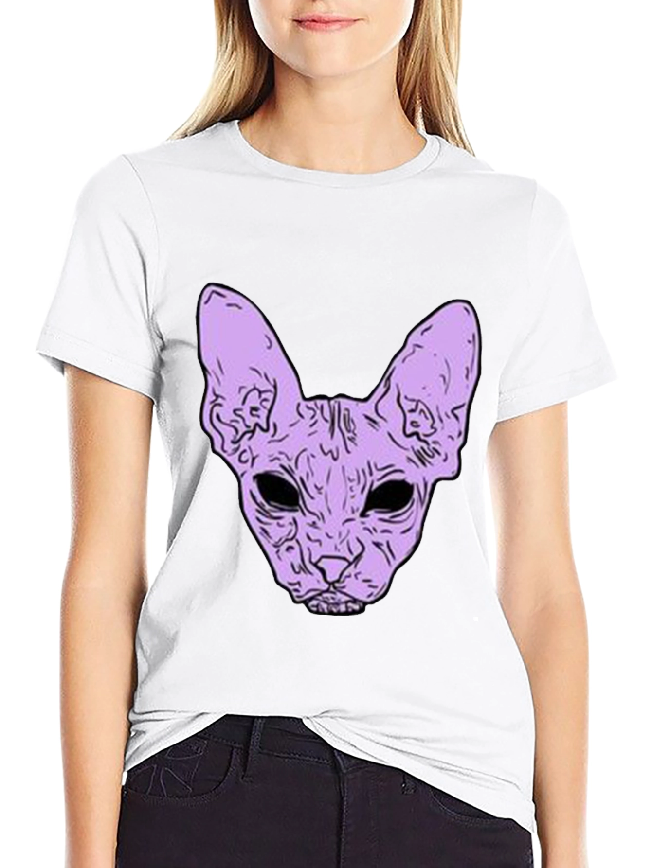 Sphynx Cat Graphic T-Shirt - Unique Design