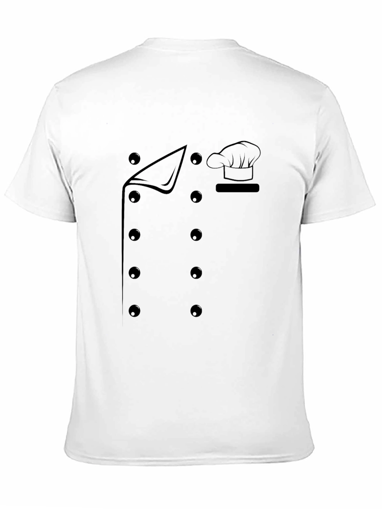 Chef Costume T-Shirt - Novelty Apparel