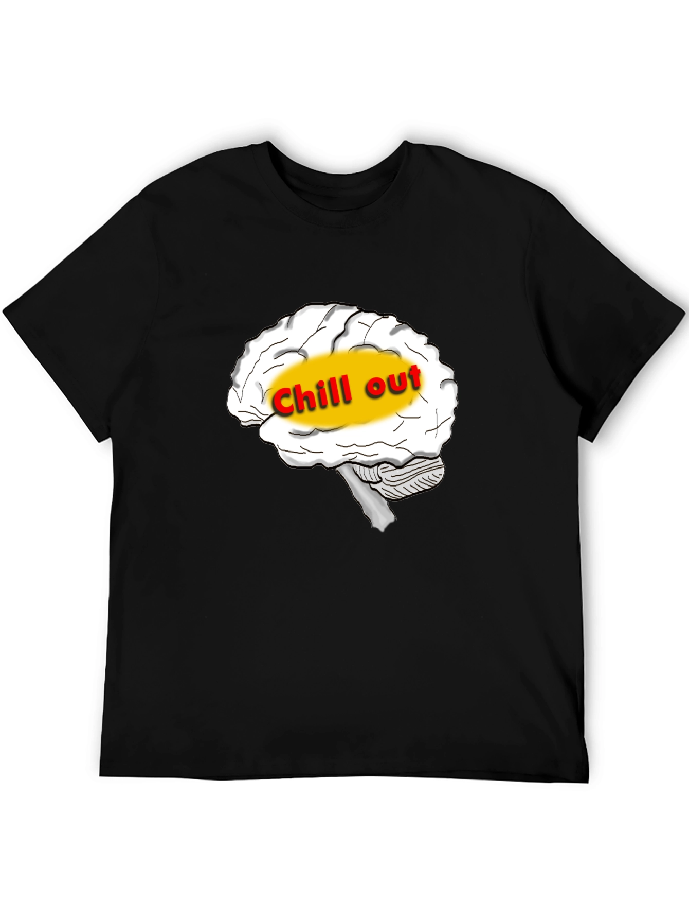 Chill Out Brain Tee - Relaxed Mind T-Shirt