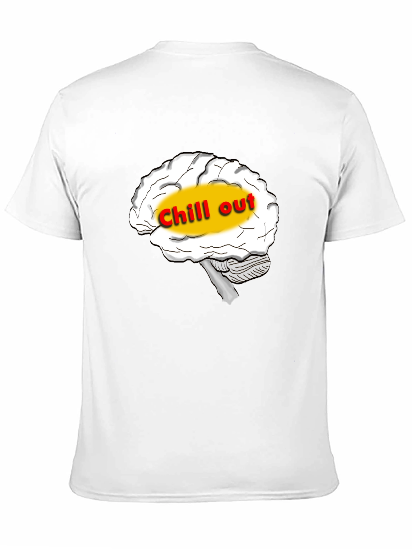 Chill Out Brain Tee - Relaxed Mind T-Shirt