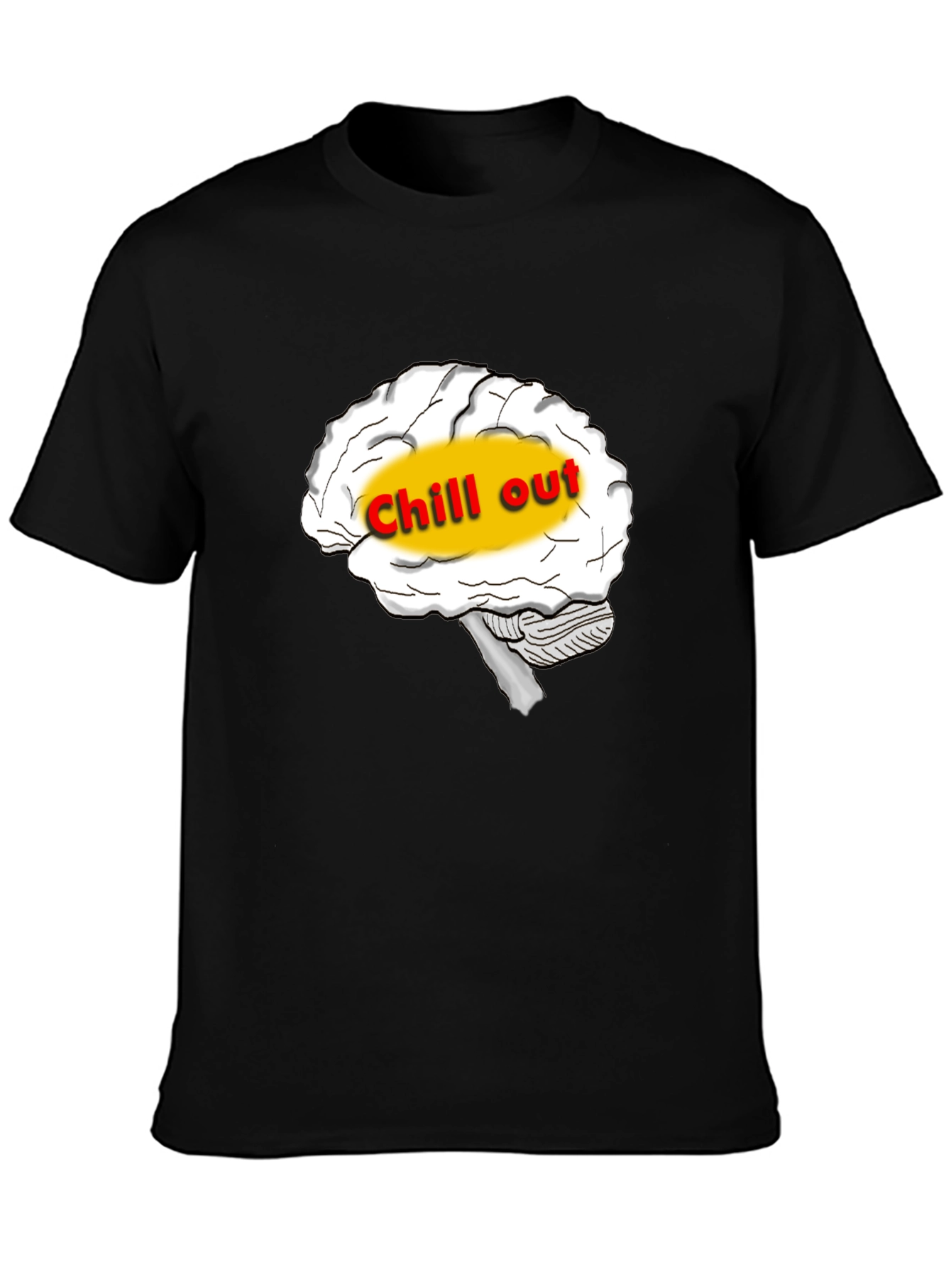 Chill Out Brain Tee - Relaxed Mind T-Shirt