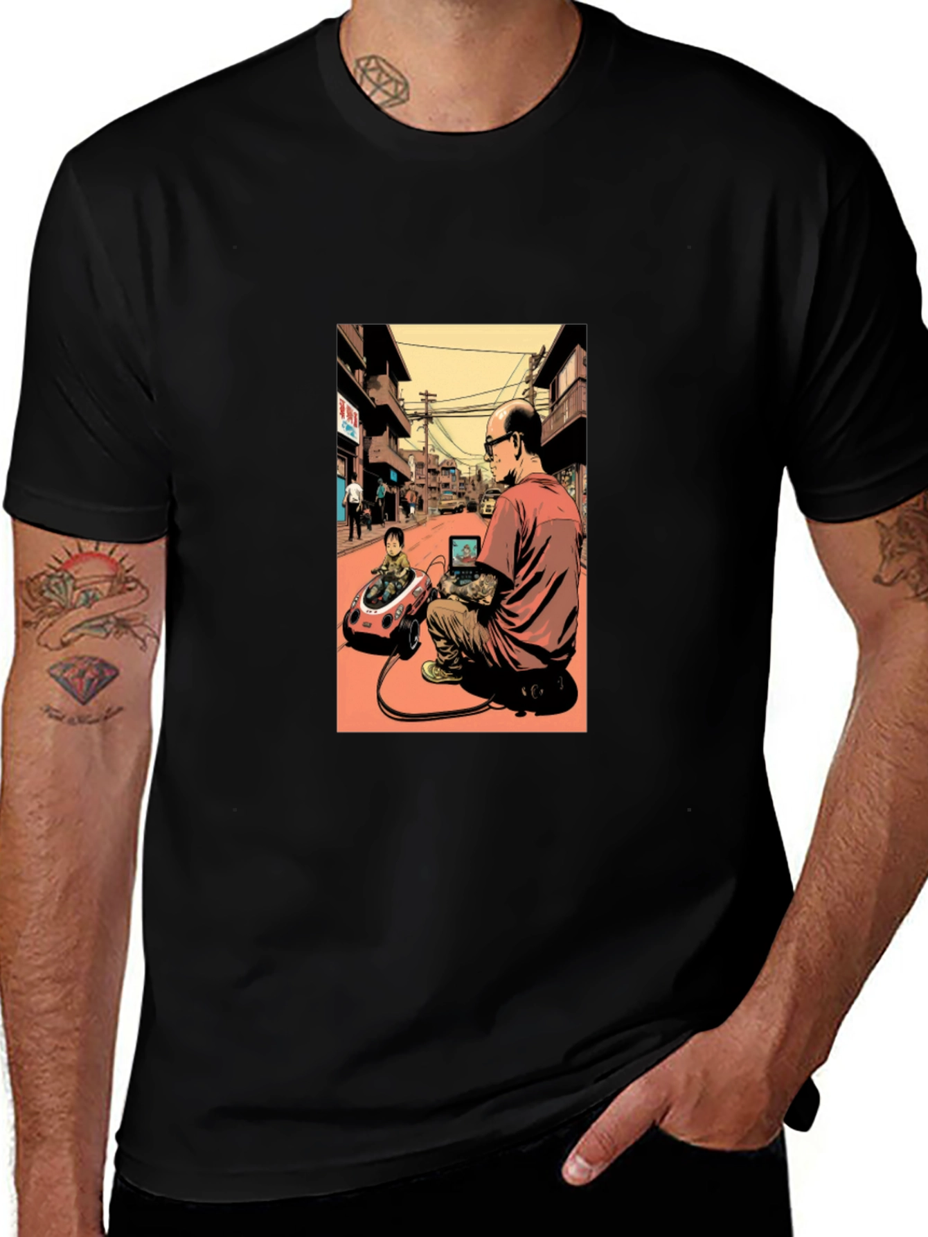 Graphic Tee - Street Scene