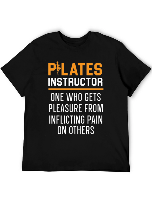 Pilates Instructor Humor T-Shirt - Inflicting Pain Tee