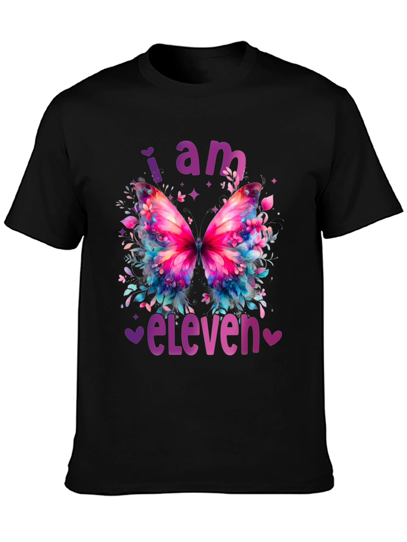I am Eleven Butterfly T-Shirt